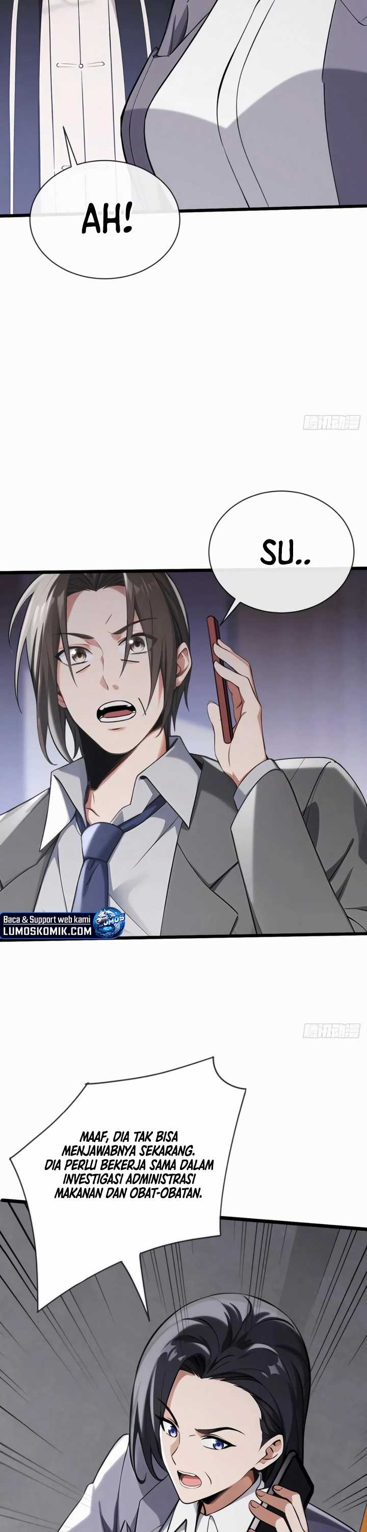 The Big Boss Comes Down the Mountain: Starting as a Male Secretary Chapter 17 Bahasa Indonesia