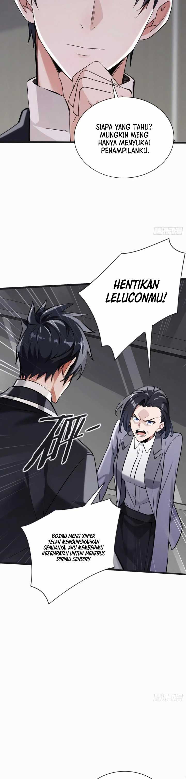 The Big Boss Comes Down the Mountain: Starting as a Male Secretary Chapter 17 Bahasa Indonesia