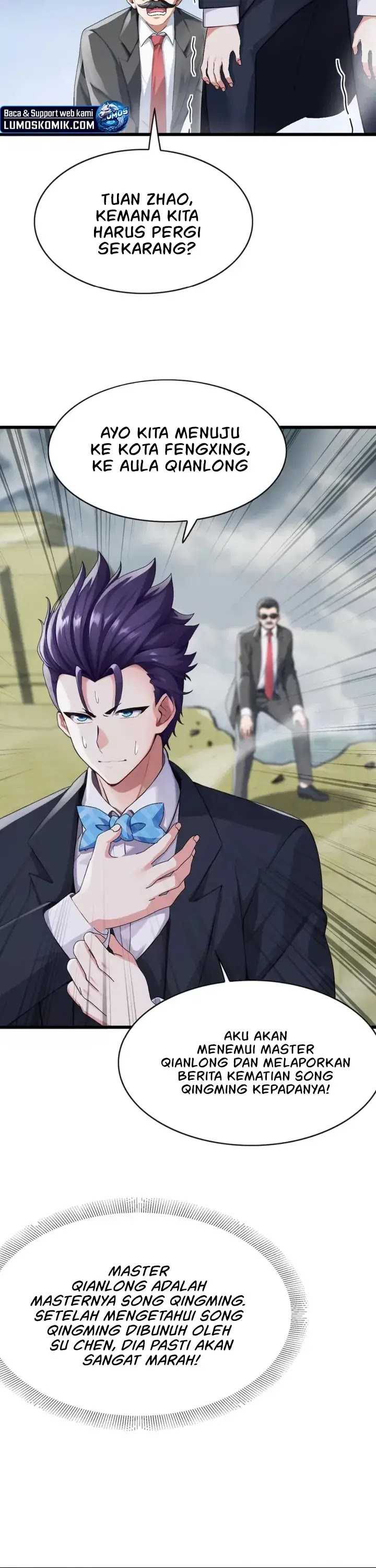 The Big Boss Comes Down the Mountain: Starting as a Male Secretary Chapter 45 Bahasa Indonesia