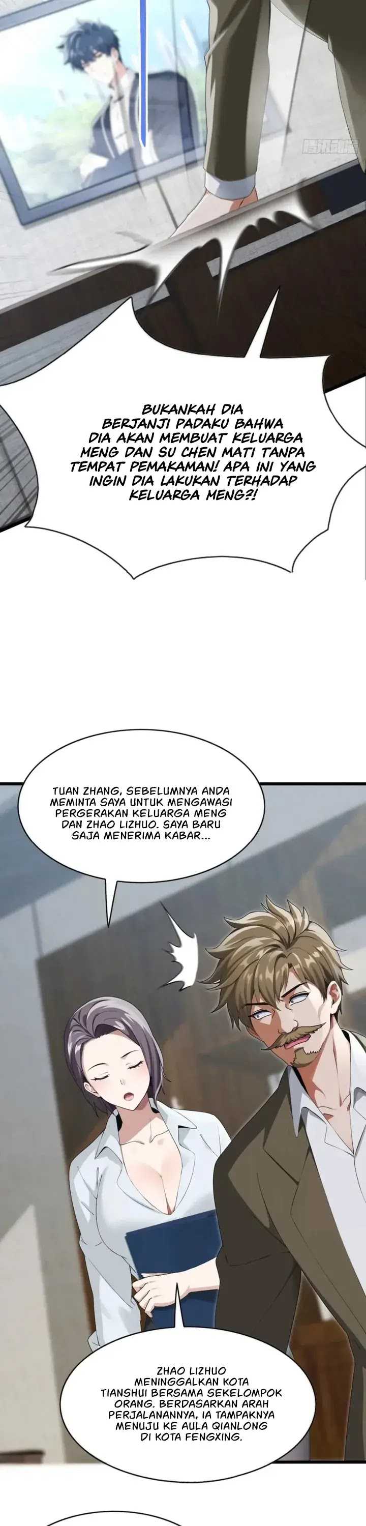 The Big Boss Comes Down the Mountain: Starting as a Male Secretary Chapter 45 Bahasa Indonesia