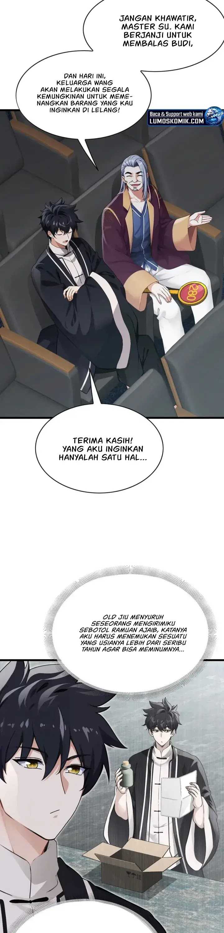 The Big Boss Comes Down the Mountain: Starting as a Male Secretary Chapter 45 Bahasa Indonesia