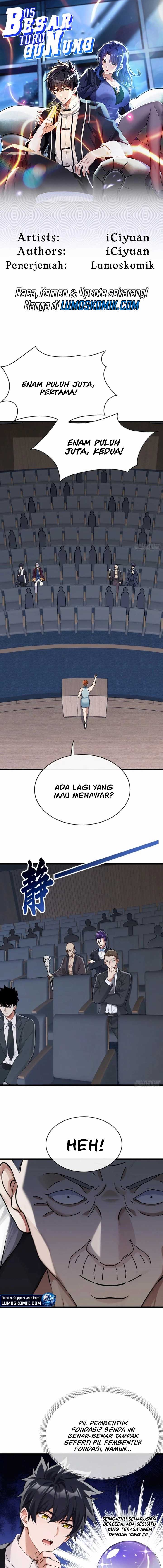 The Big Boss Comes Down the Mountain: Starting as a Male Secretary Chapter 47 Bahasa Indonesia