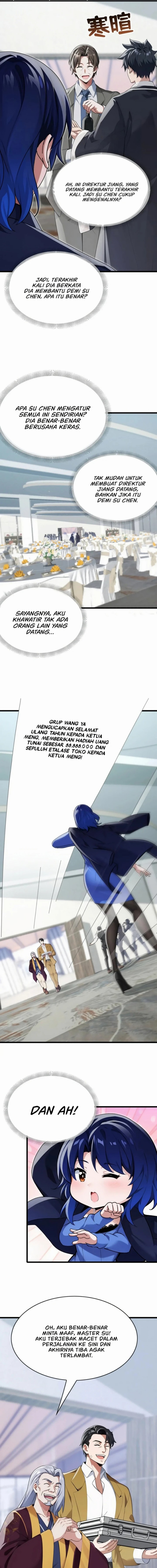 The Big Boss Comes Down the Mountain: Starting as a Male Secretary Chapter 50 Bahasa Indonesia