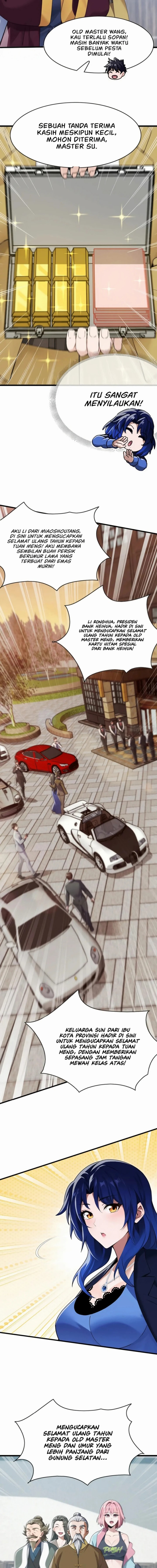 The Big Boss Comes Down the Mountain: Starting as a Male Secretary Chapter 50 Bahasa Indonesia