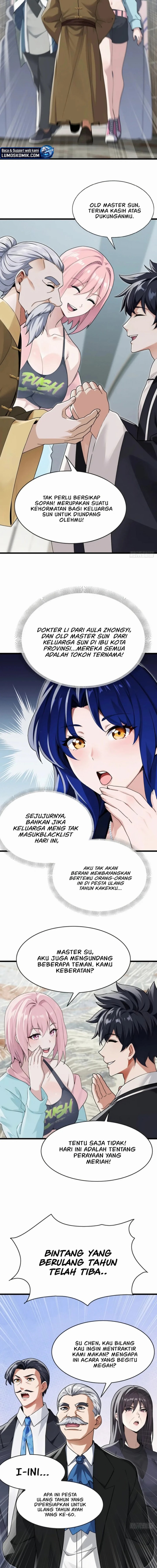 The Big Boss Comes Down the Mountain: Starting as a Male Secretary Chapter 50 Bahasa Indonesia