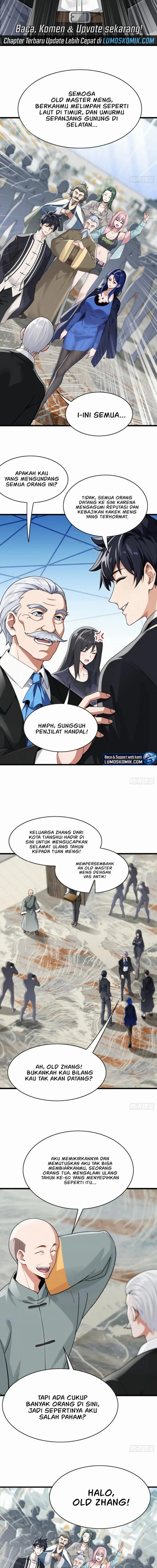 The Big Boss Comes Down the Mountain: Starting as a Male Secretary Chapter 50 Bahasa Indonesia