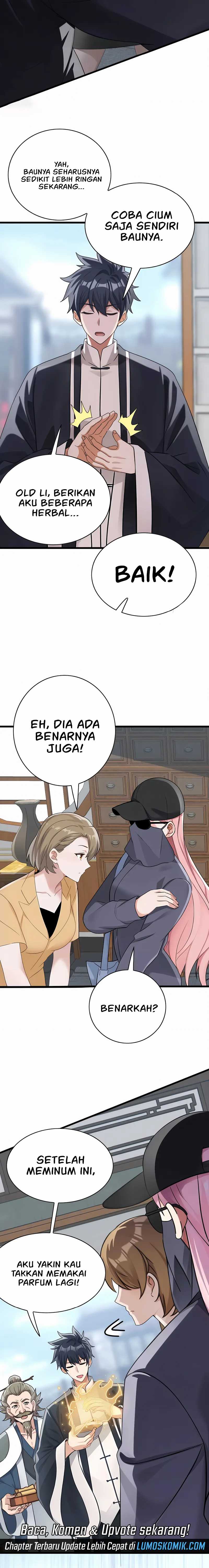 The Big Boss Comes Down the Mountain: Starting as a Male Secretary Chapter 56 Bahasa Indonesia