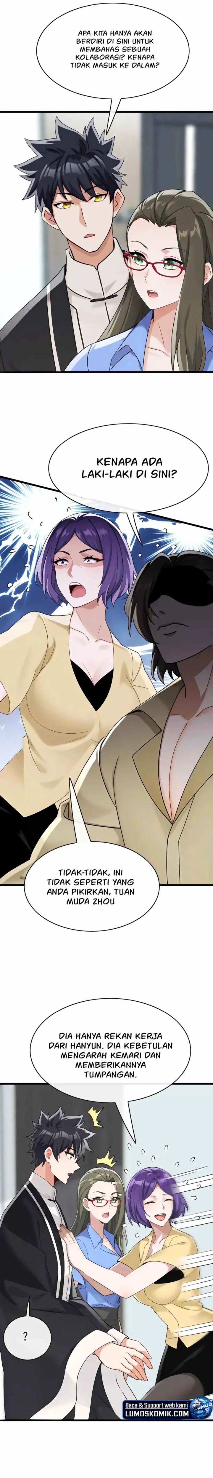 The Big Boss Comes Down the Mountain: Starting as a Male Secretary Chapter 63 Bahasa Indonesia