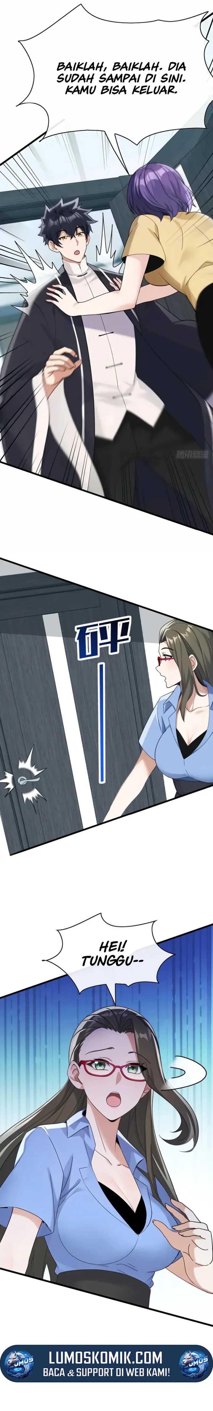 The Big Boss Comes Down the Mountain: Starting as a Male Secretary Chapter 63 Bahasa Indonesia