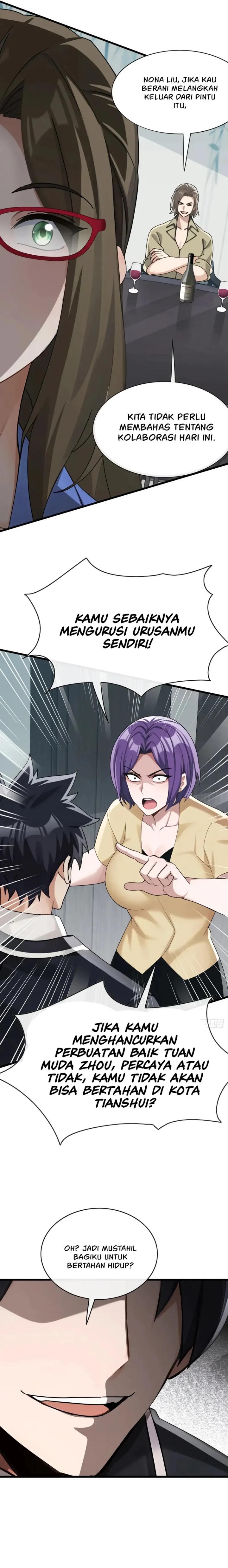 The Big Boss Comes Down the Mountain: Starting as a Male Secretary Chapter 63 Bahasa Indonesia