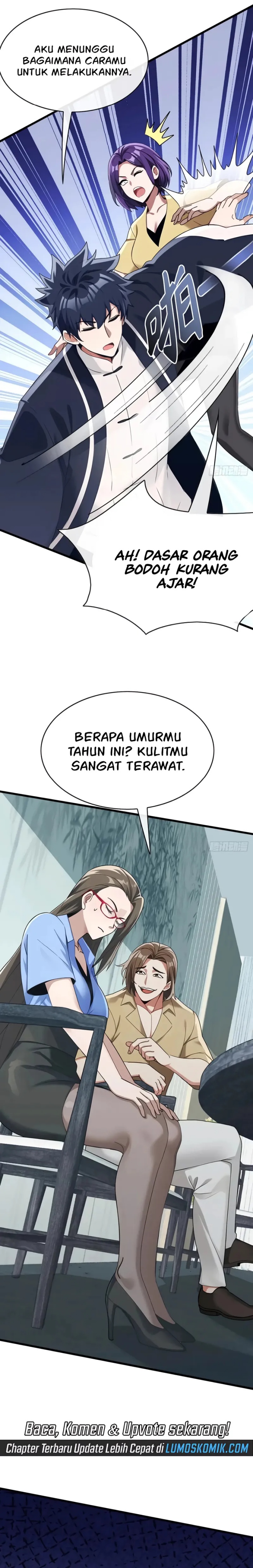 The Big Boss Comes Down the Mountain: Starting as a Male Secretary Chapter 63 Bahasa Indonesia