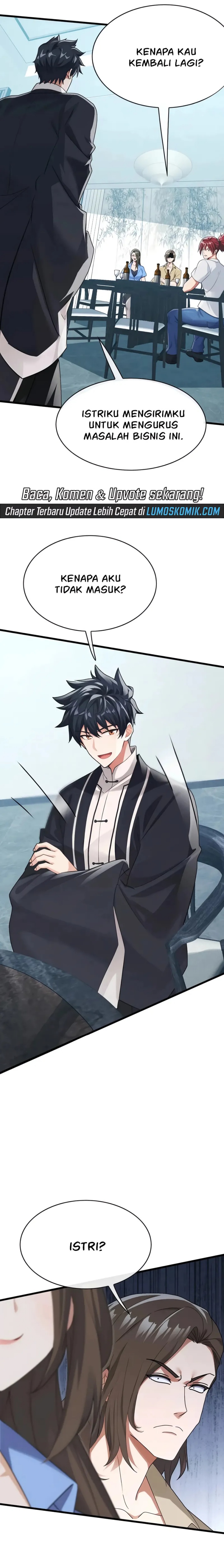 The Big Boss Comes Down the Mountain: Starting as a Male Secretary Chapter 63 Bahasa Indonesia