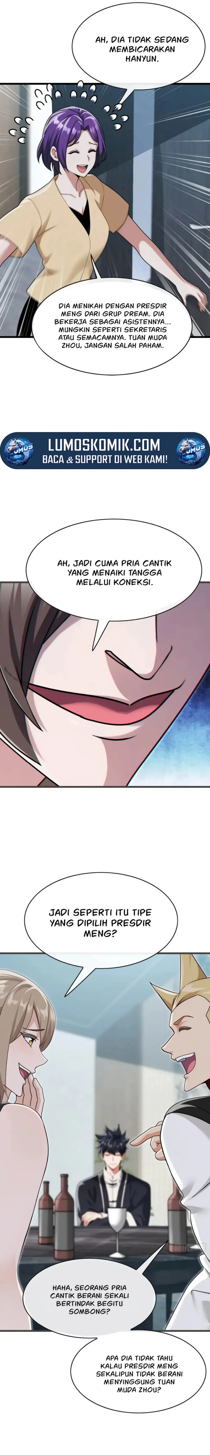 The Big Boss Comes Down the Mountain: Starting as a Male Secretary Chapter 63 Bahasa Indonesia