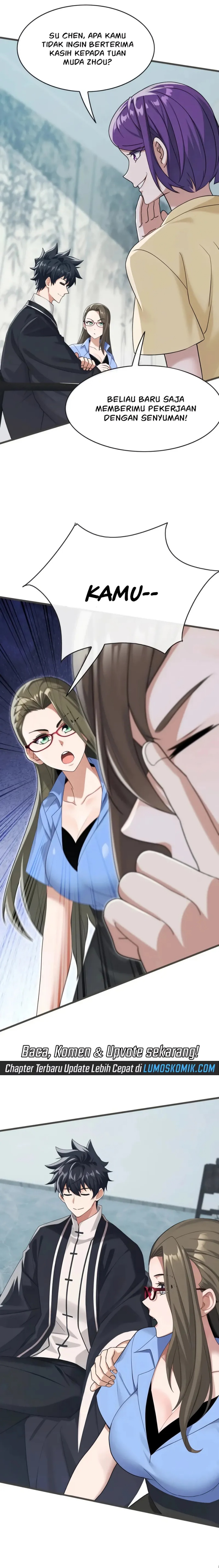 The Big Boss Comes Down the Mountain: Starting as a Male Secretary Chapter 63 Bahasa Indonesia