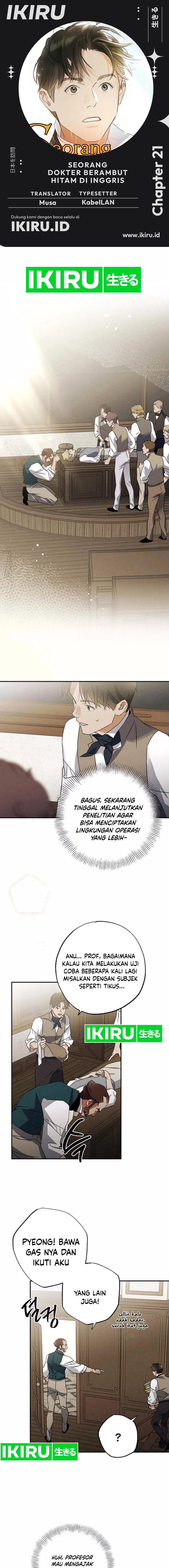 The Black-Haired British Doctor Chapter 21 Bahasa Indonesia