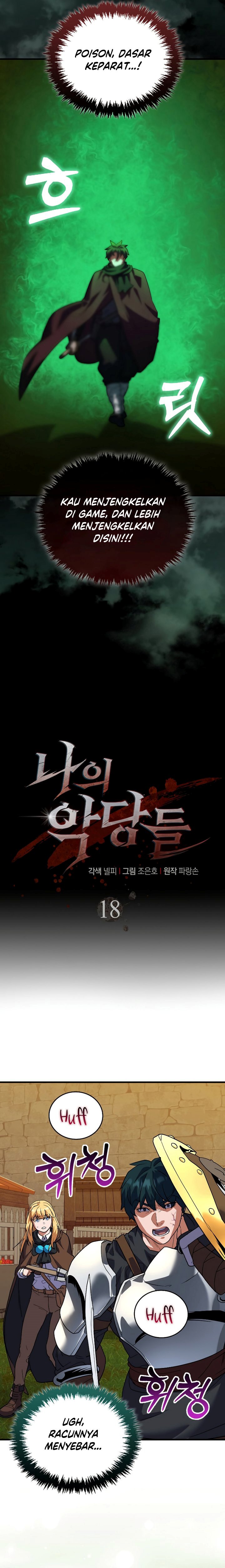 The Blood Knight’s Villains Chapter 18 Bahasa Indonesia