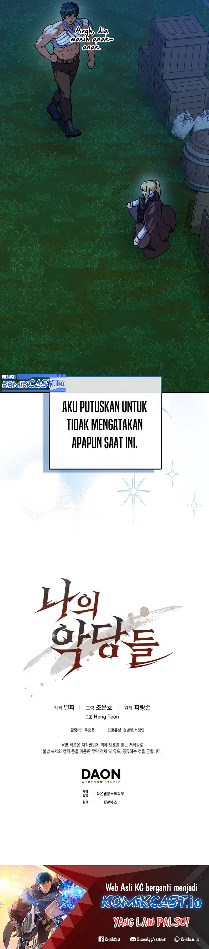 The Blood Knight’s Villains Chapter 18 Bahasa Indonesia