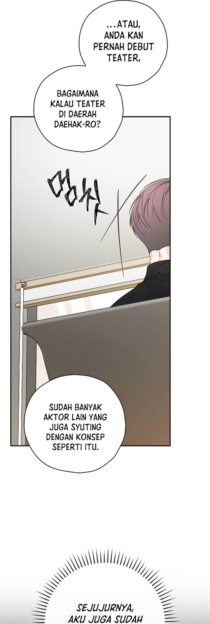 The Book-Eating Actor Chapter 39 Bahasa Indonesia