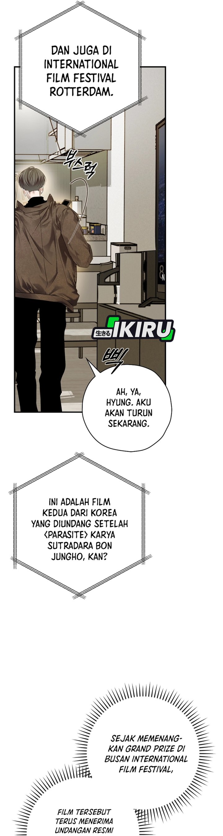 The Book-Eating Actor Chapter 46 Bahasa Indonesia