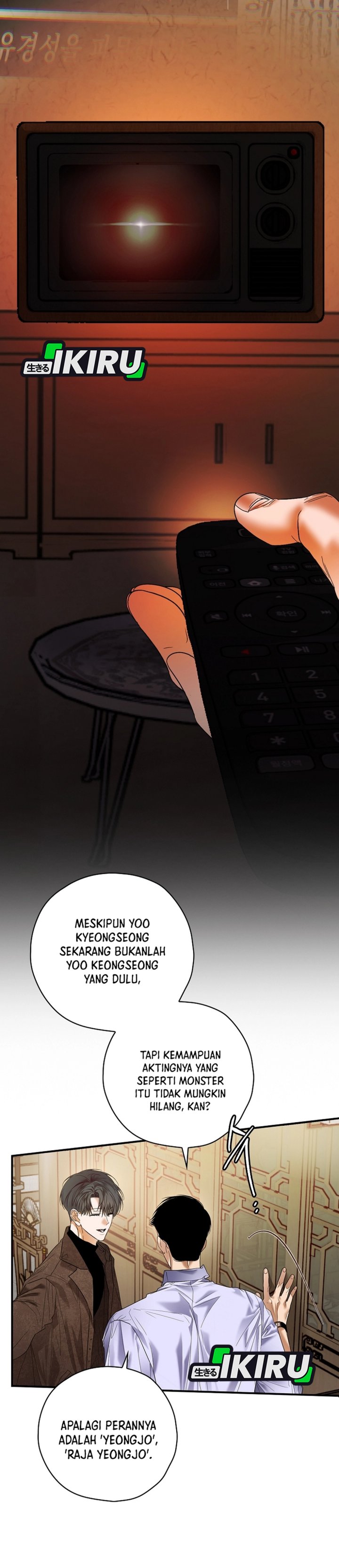 The Book-Eating Actor Chapter 46 Bahasa Indonesia