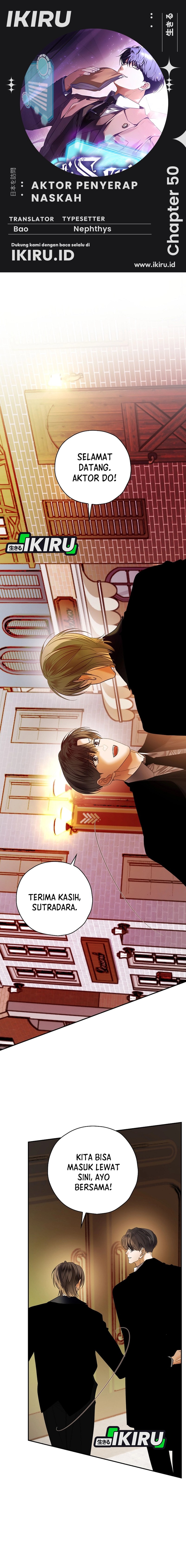 The Book-Eating Actor Chapter 50 Bahasa Indonesia