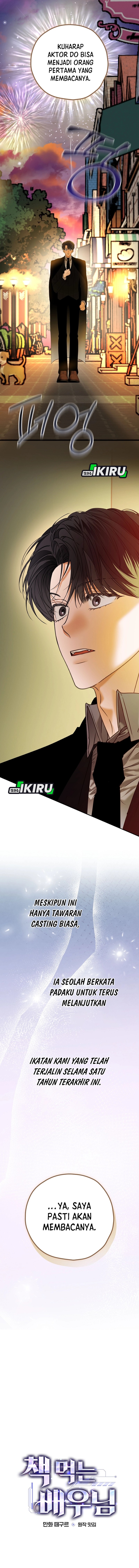 The Book-Eating Actor Chapter 50 Bahasa Indonesia