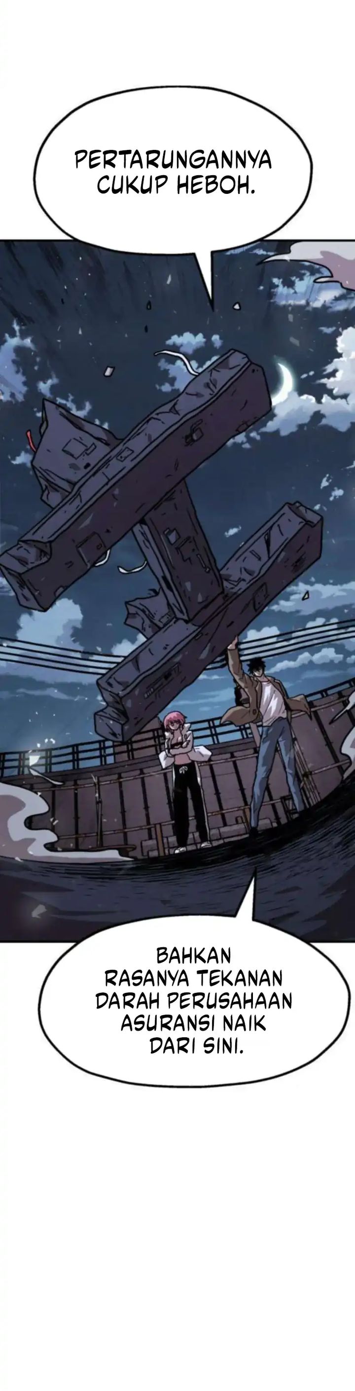 The Boss Is Too Strong Chapter 16 Bahasa Indonesia