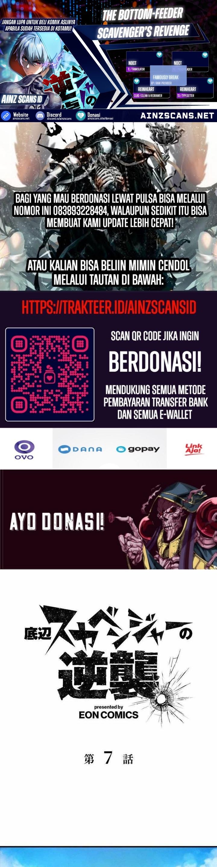 The Bottom Feeder Scavengers Revenge Chapter 07 Bahasa Indonesia