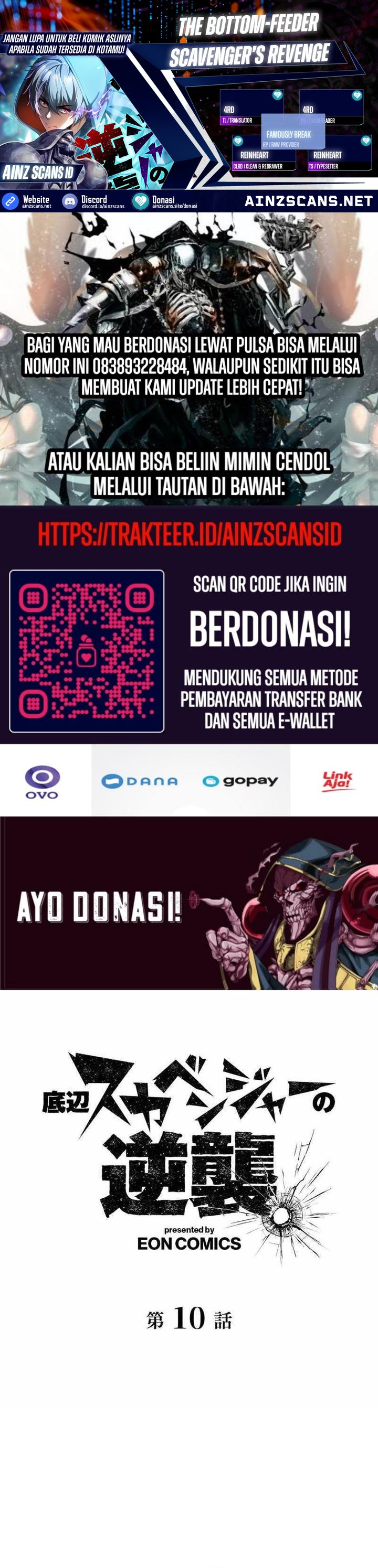 The Bottom Feeder Scavengers Revenge Chapter 10 Bahasa Indonesia