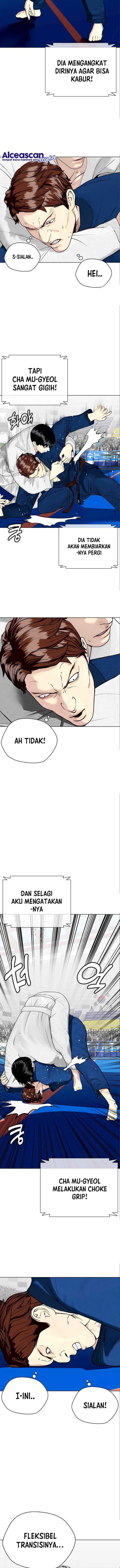 The Bullied One Is Too Good at Fighting Chapter 39 Bahasa Indonesia