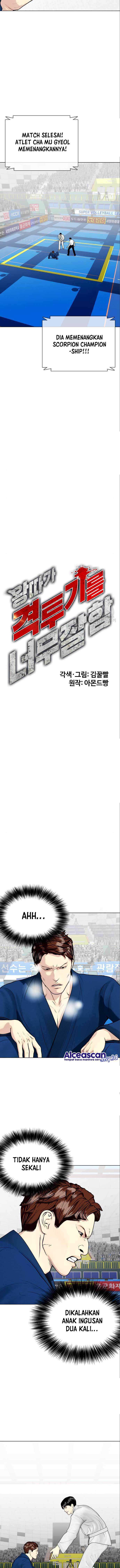 The Bullied One Is Too Good at Fighting Chapter 39 Bahasa Indonesia