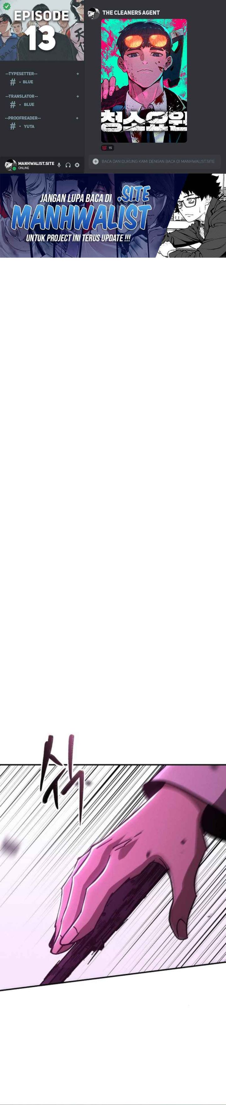 The Cleaners Agent Chapter 13 Bahasa Indonesia