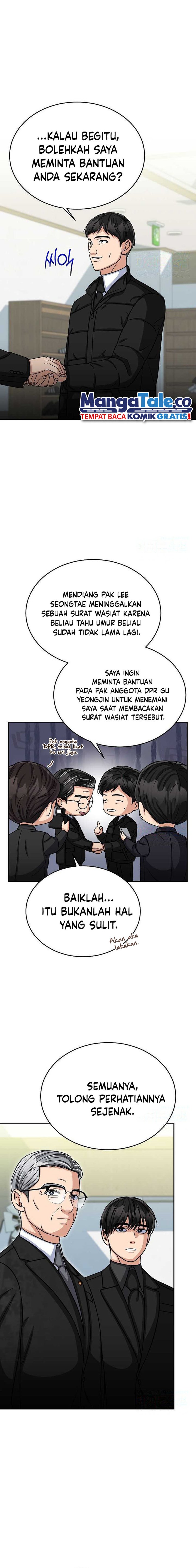 The Congressman Gives Me Good News! Chapter 34 Bahasa Indonesia