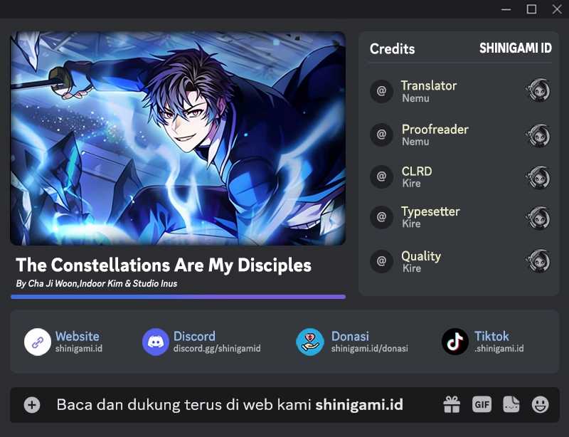 The Constellations Are My Disciples Chapter 22 Bahasa Indonesia