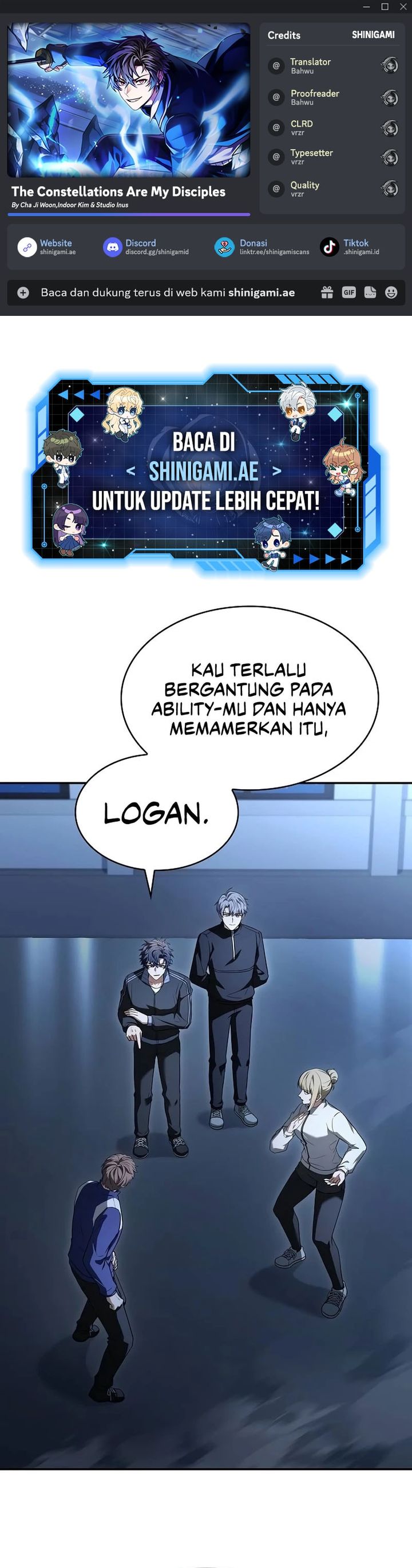 The Constellations Are My Disciples Chapter 111 Bahasa Indonesia