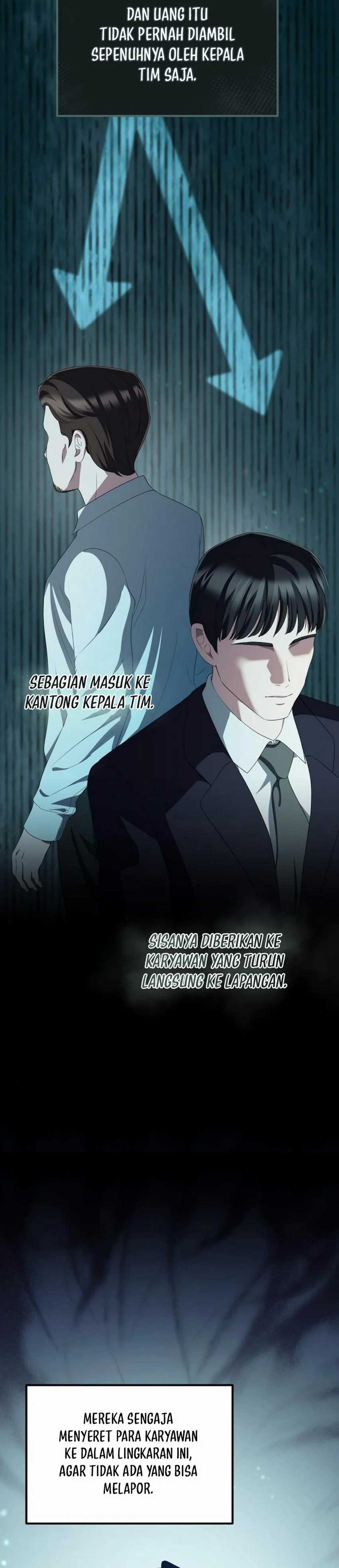 The Corporate Underdog Who Does Everything Right Chapter 37 Bahasa Indonesia