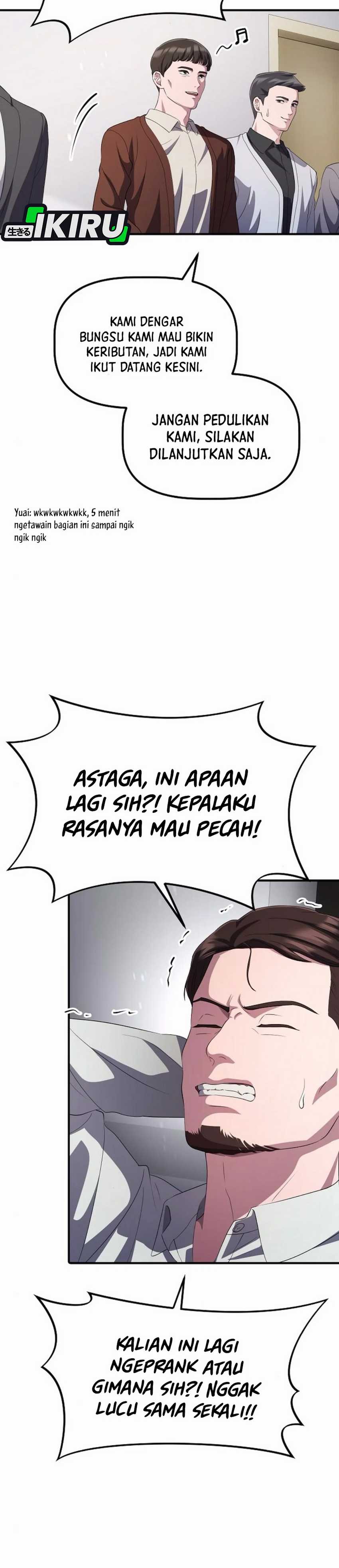 The Corporate Underdog Who Does Everything Right Chapter 37 Bahasa Indonesia