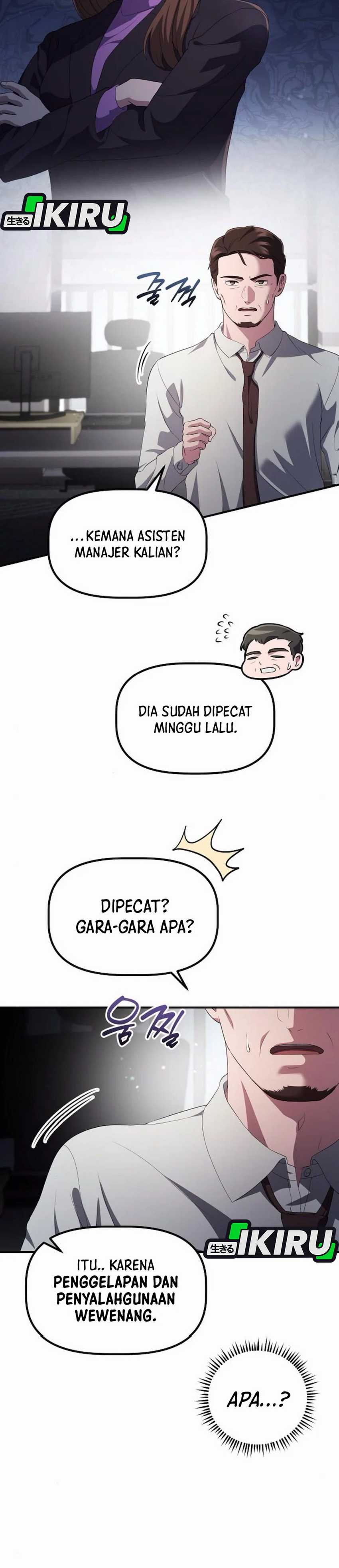 The Corporate Underdog Who Does Everything Right Chapter 37 Bahasa Indonesia