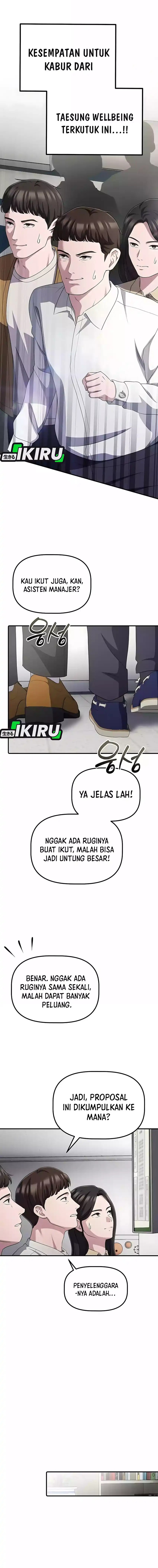 The Corporate Underdog Who Does Everything Right Chapter 49 Bahasa Indonesia