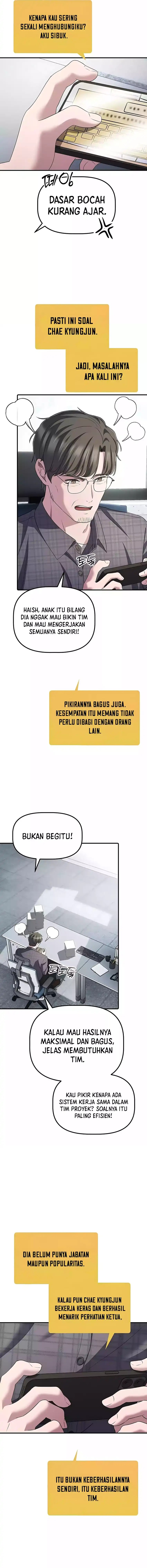 The Corporate Underdog Who Does Everything Right Chapter 49 Bahasa Indonesia