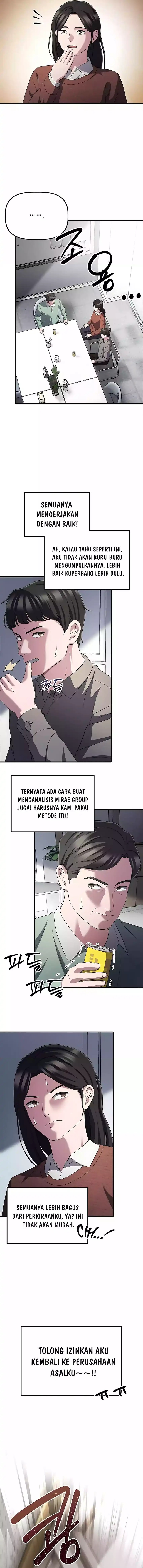 The Corporate Underdog Who Does Everything Right Chapter 49 Bahasa Indonesia