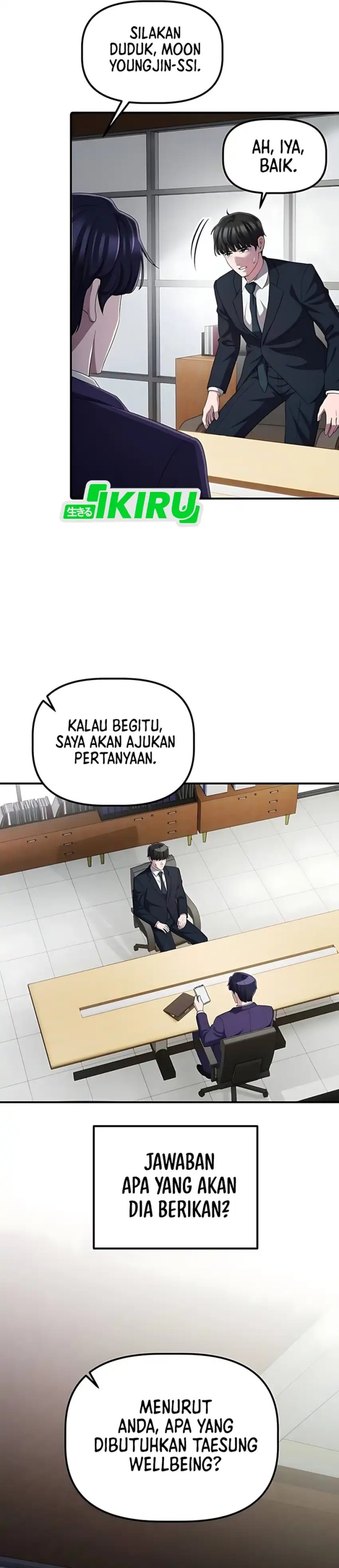 The Corporate Underdog Who Does Everything Right Chapter 55 Bahasa Indonesia