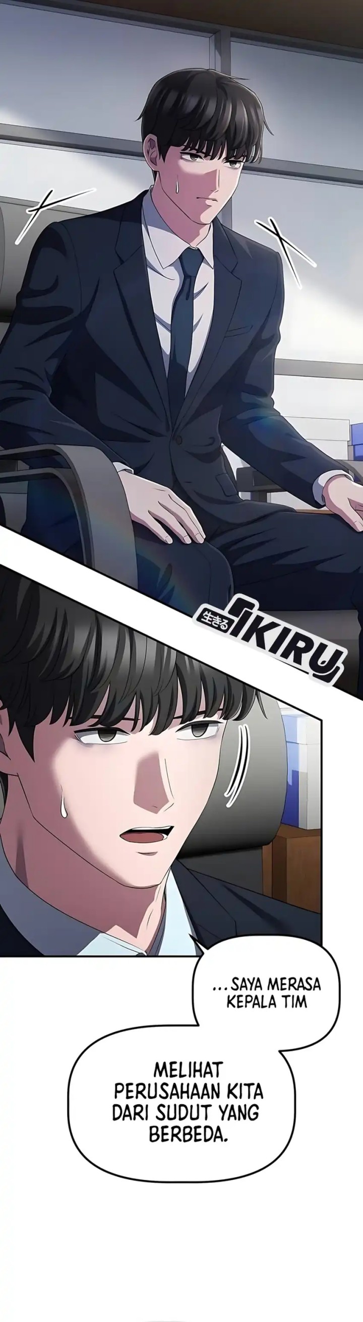 The Corporate Underdog Who Does Everything Right Chapter 55 Bahasa Indonesia