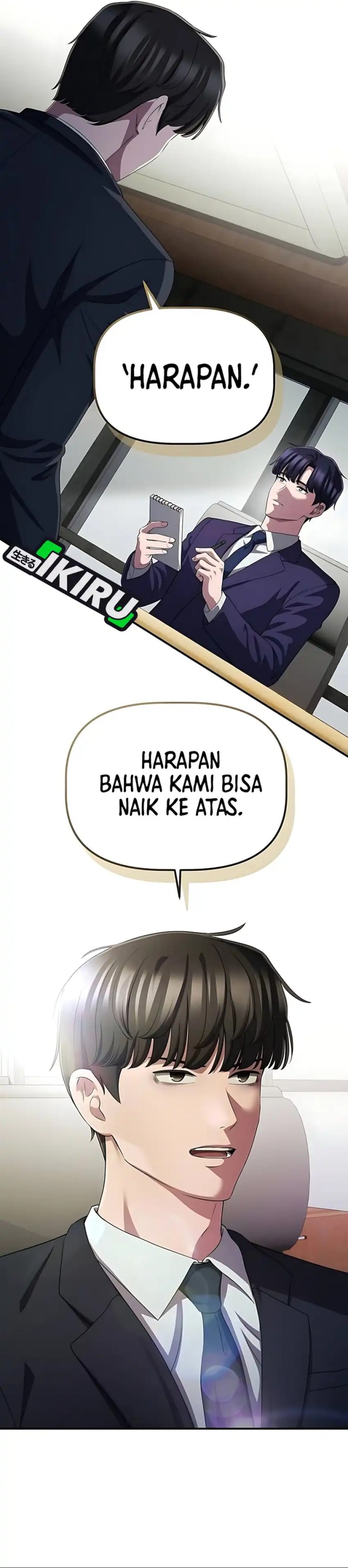 The Corporate Underdog Who Does Everything Right Chapter 55 Bahasa Indonesia