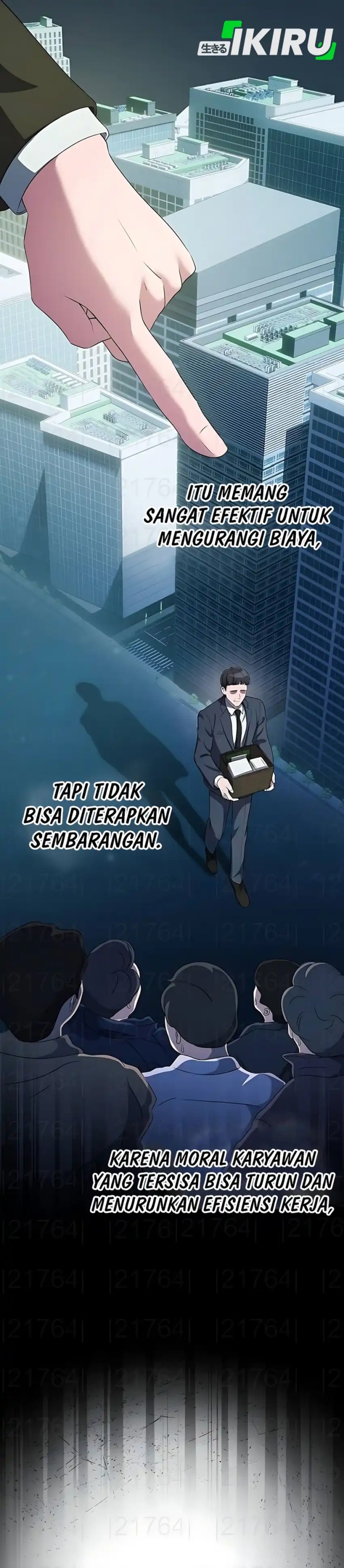 The Corporate Underdog Who Does Everything Right Chapter 55 Bahasa Indonesia