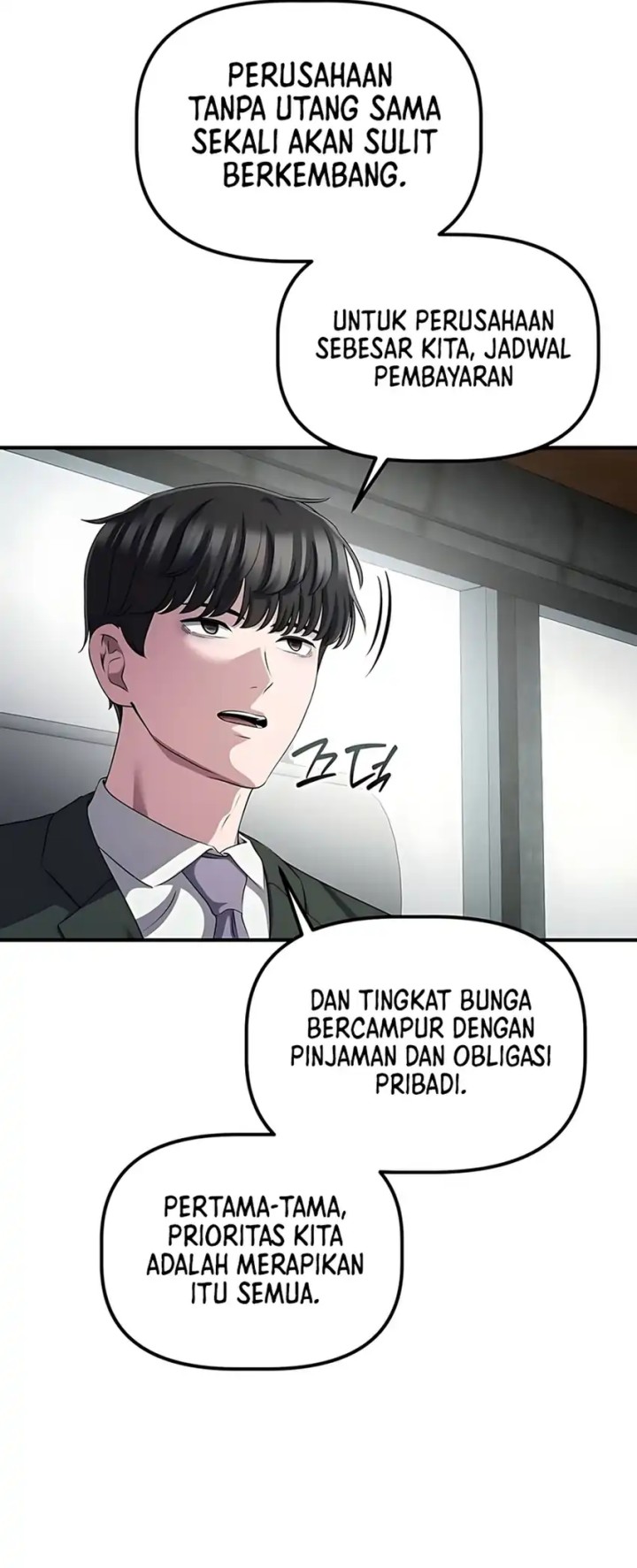 The Corporate Underdog Who Does Everything Right Chapter 55 Bahasa Indonesia