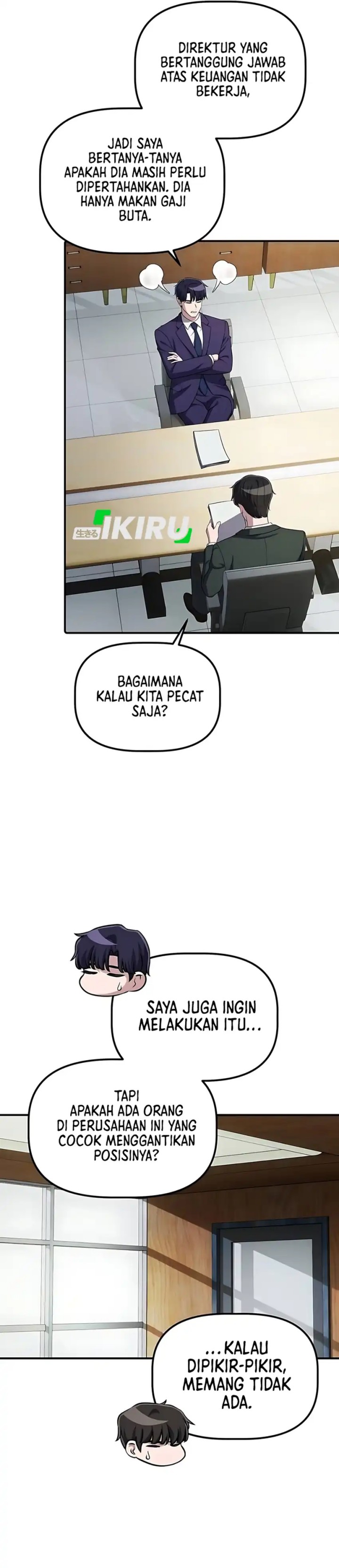 The Corporate Underdog Who Does Everything Right Chapter 55 Bahasa Indonesia