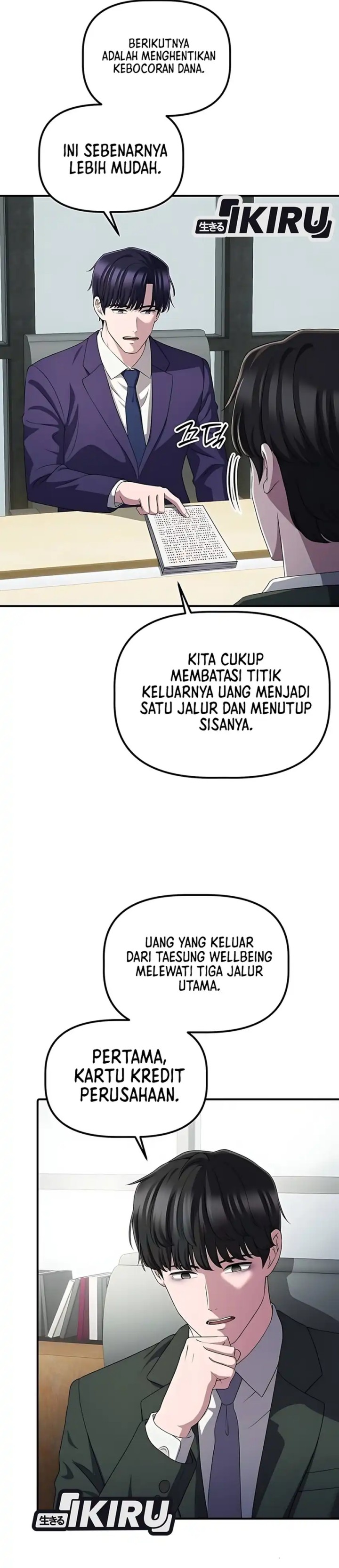 The Corporate Underdog Who Does Everything Right Chapter 55 Bahasa Indonesia
