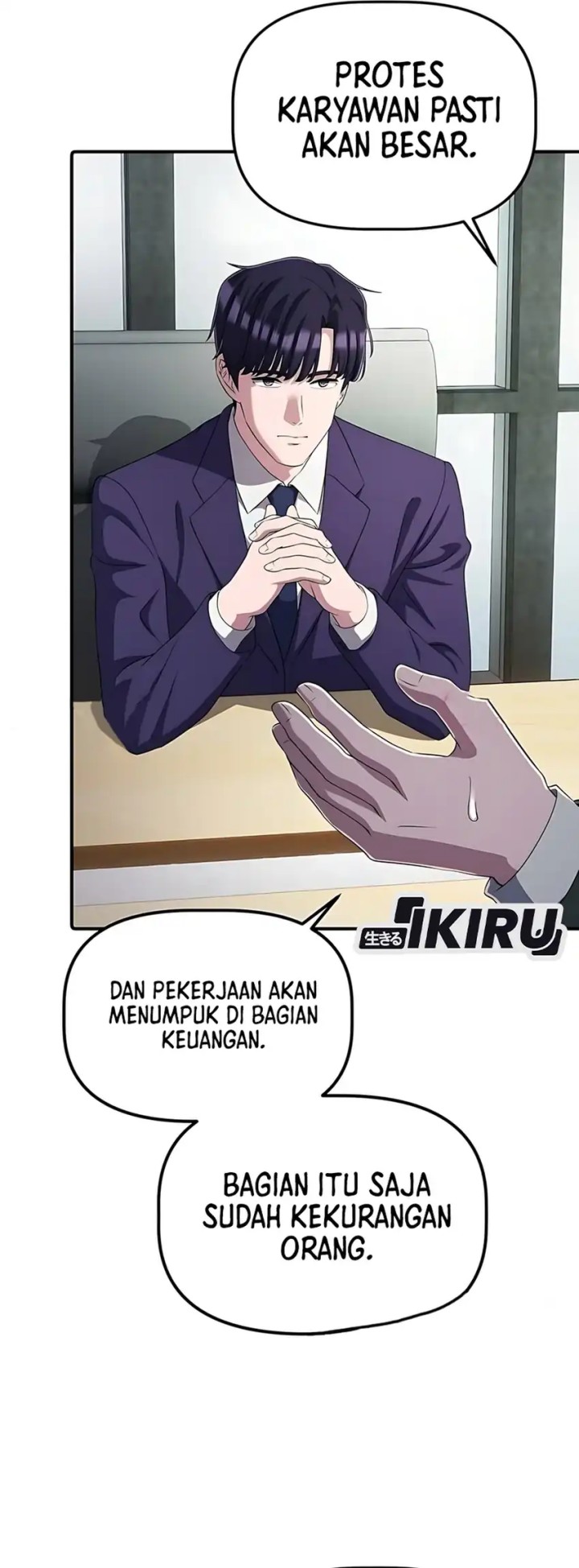 The Corporate Underdog Who Does Everything Right Chapter 55 Bahasa Indonesia