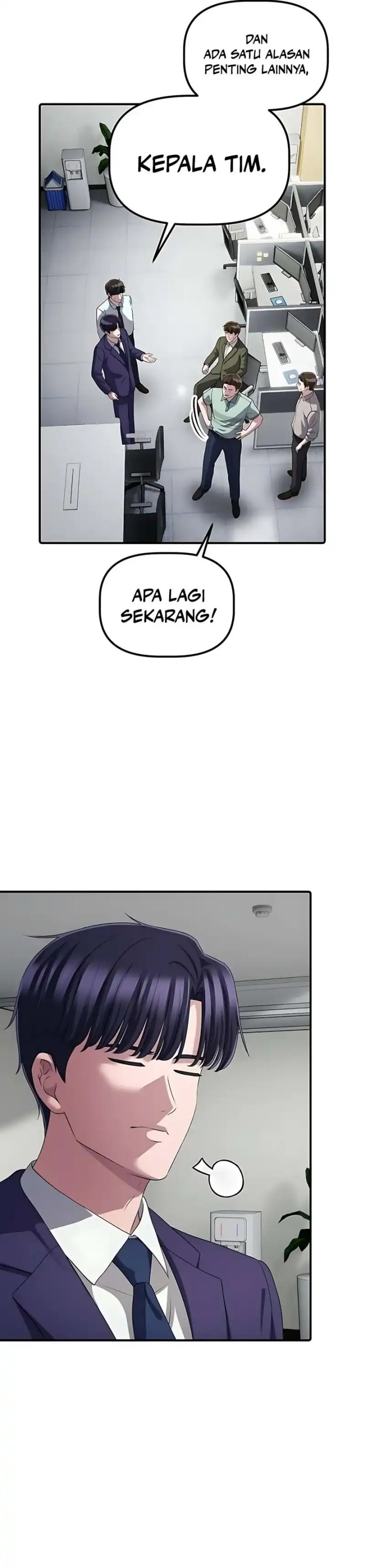 The Corporate Underdog Who Does Everything Right Chapter 57 Bahasa Indonesia